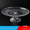 Transparent European Style Acrylic Fruit Plate
