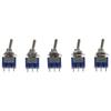10pcs 3-Pin 2 Position Miniature Toggle Switch 3-Pin 2 Position  Small Electronic Equipment