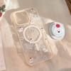 Magnetic Stand iPhone 17 Pro Max Cute Puppy Apple 16 Phone Case 14 Compatible 13 Shockproof 12 Korean Style