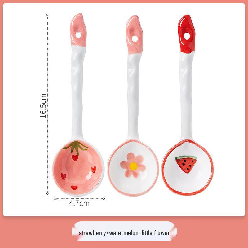 Zhaoran Ceramic Soup Spoon