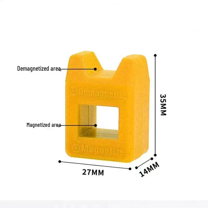 Magnetic Screwdriver Set with Charger, Demagnetizer, and Bit Attachments