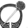 Kleur Viking Penannulaire Broche Gesp Sluiting Kleding Sluitingen Mantel Speld Middeleeuws