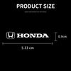 Car Emblem Logo Decorative Stickers Badge Decal Interior Styling For Honda Civic Fit Jazz Accord Pilot CRV Odyssey Passport aja256
