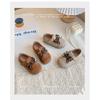 Children's Small, Medium, and Large Size Single shoes2026Spring and Summer Cute Double Bow Solid Color Shallow Princess Shoes for Girls