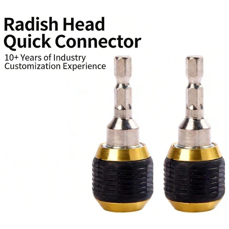 Quick Releases Self Locking Electric Drill Driver Hexagon Shank Extension Rod Suitable for 6.3mm Drill Driver Accessory