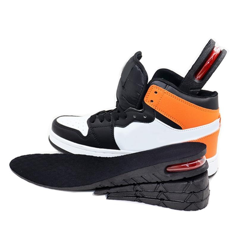 Height Increase Insole Cushion Invisible Elevator Adjustable Insoles Breathable Shock Absorbing Shoe Height Inserts