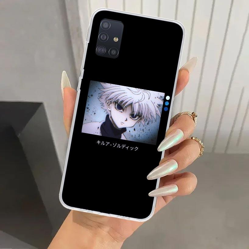 Killua Hunter HXH Phone Case for Samsung Galaxy A52 A32 A22 A12 A02S A50S A30S A10S Note 20 Ultra 10 Plus S10 A31 A20 A71 A72 Ga