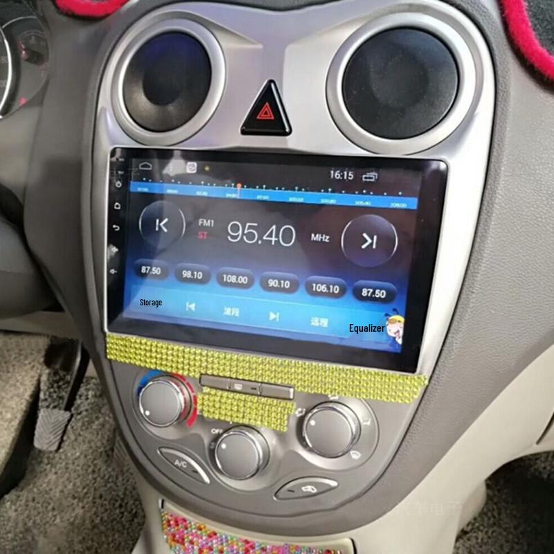 Compatible with 2010-2012 JAC Refine M2 Heyue RS models: Central Intelligent Touchscreen Navigation & Reversing System.