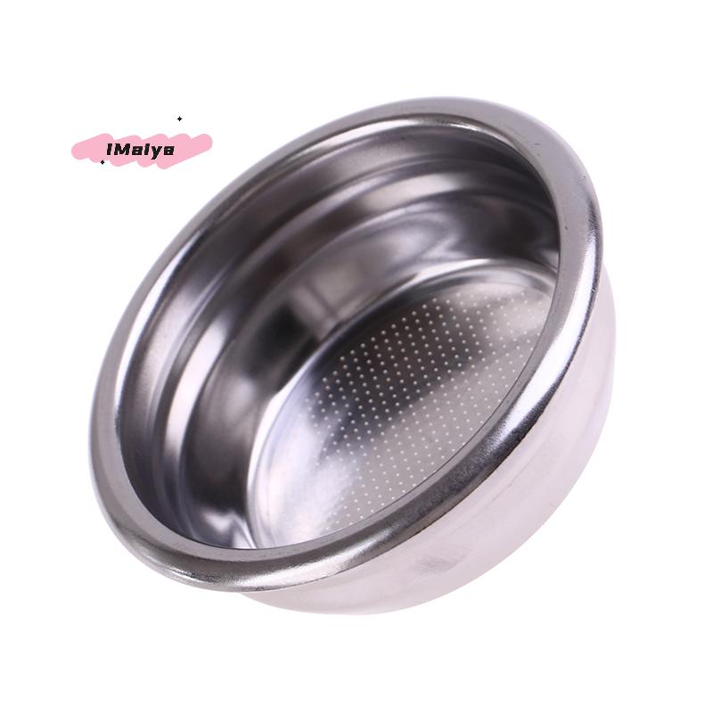 M-Universal 304 Stainless Steel Filter Basket for Bottomless Portafilter 58mm Espresso Powder Bowl for Home Baristas Coffee