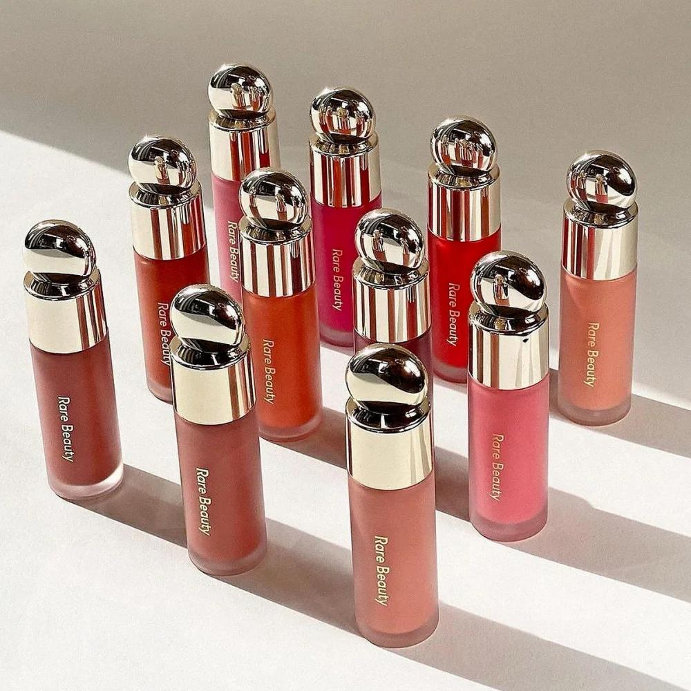 Rara beleza batom blush creme Grace blush líquido à prova d'água Mositure contorno facial sombra blush líquido maquiagem rechonchudo
