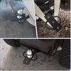3-Way Trailer Hitch Adapter, Steel Hook Mounting With Bolts, Suitable For ATV Lawn Mower Golf Cart Yard Cart Garden Tractor Flat Towing Ball
