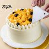 Multipurpose Kitchen Spatula for Dough Stainless Steel Cake Scraper with Multi-faceted Sawtooth, Rectangle/Pentagon/Triangle/Semi-circle Shape