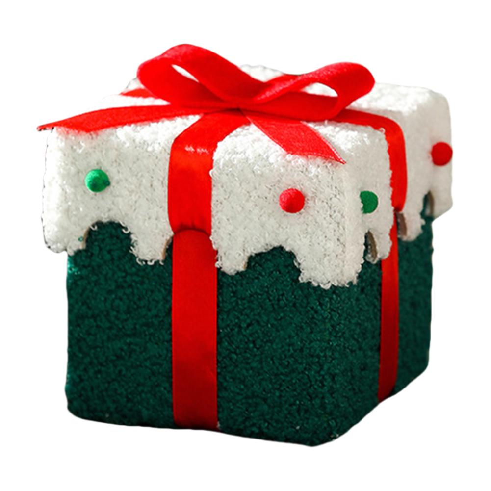 Christmas Candy Packaging Box DIY Xmas Apple Gift Box Christmas Creative Cookie Box for New Year Celebration