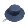 Dry Fit Polyester UV Protection Bucket Hat Beach Fishing Outdoor Traveling Hat Fisherman Hats With Strings