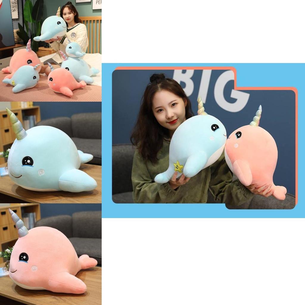 Whale Plush Toy Ocean Animal Stuffed Doll