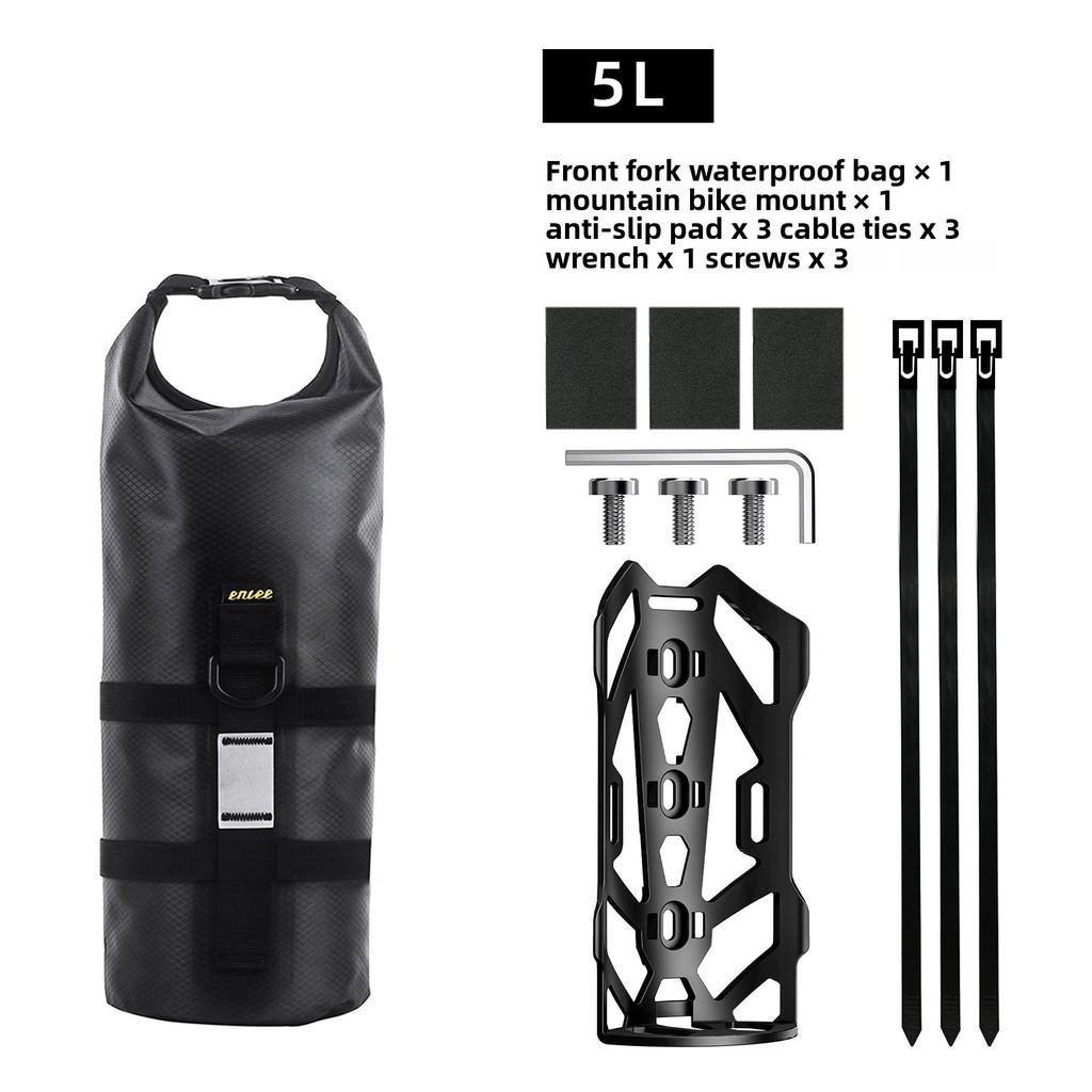 Bicycle Front Fork Bag Waterproof Storage For Mountain And Road Cycling