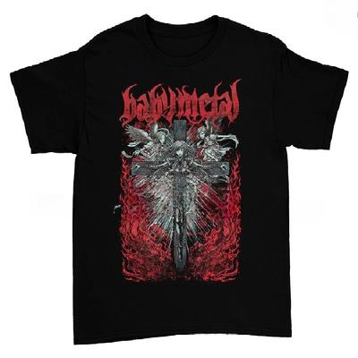 Babymetal Band T-shirt Unisex Men Women Summer Short Sleeve Fashion Brand Tee Luxury Casual Vintage Tops