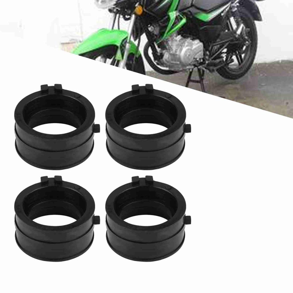 4Pcs Motorcycle Carb Carburetor Intake Manifold Boot Joint for CBR600F2 CBR600F3 CBR600SJ