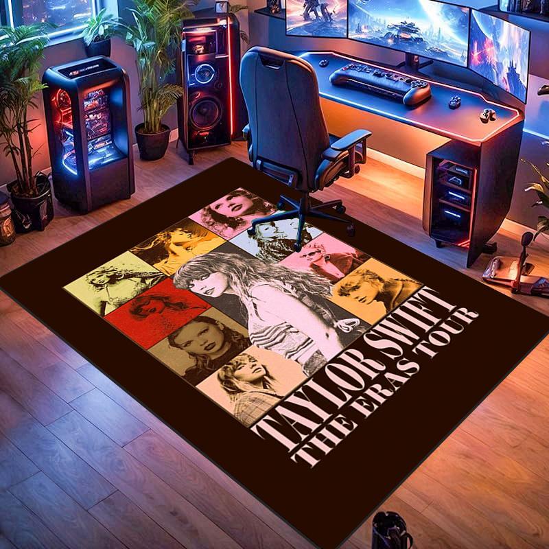 Version: Melody Passion carpet floor mats Living room and bedroom mats Christmas gifts Art Dormitory decoration