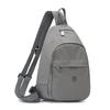 Solid Color Backpack Multi-functional Chest Bag Women's Shoulder Crossbody Bag