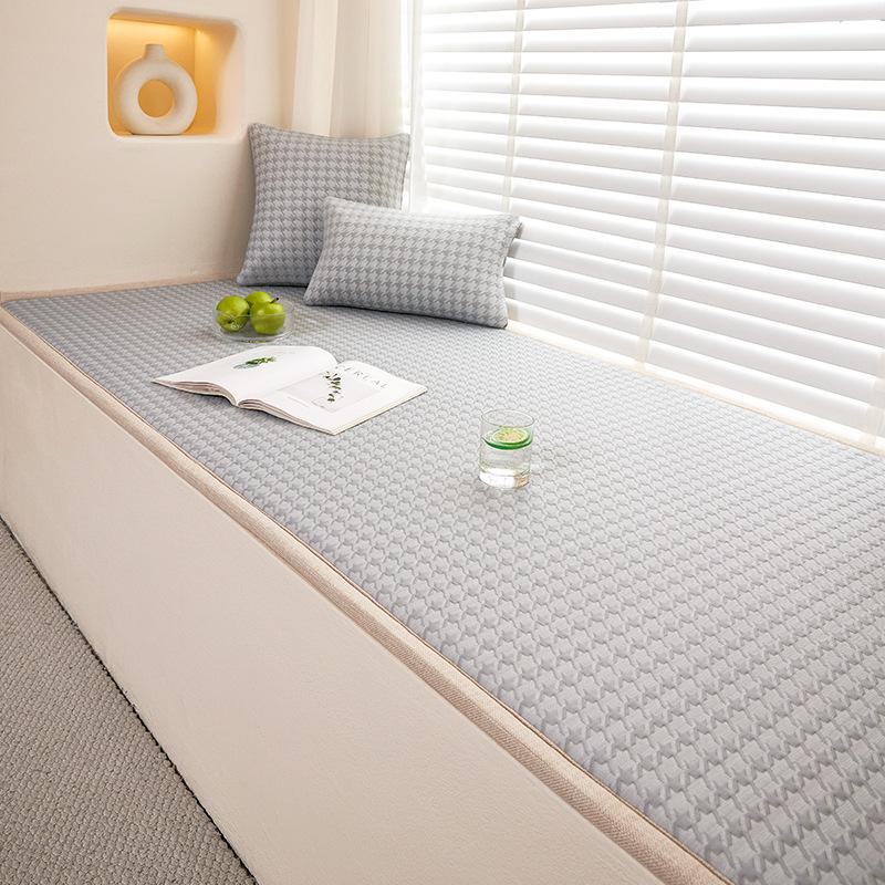 Summer Cool Doudou Bay Window Mat Window Sill Mat  New Balcony Mat Non-Slip Cold Window Sill Protective Mat