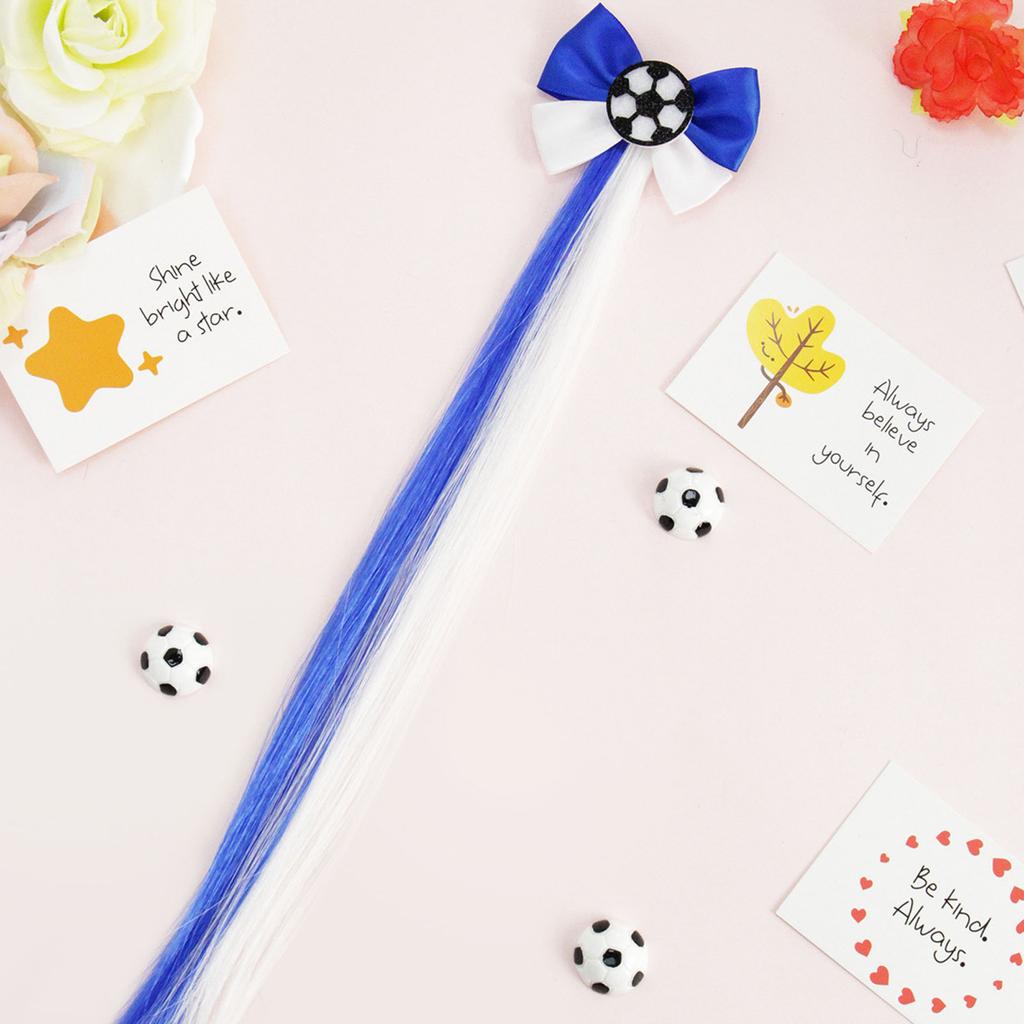 Colorful Themed Headbands, Football Fan Cheering Party Party Festive Bow Hair Accessories