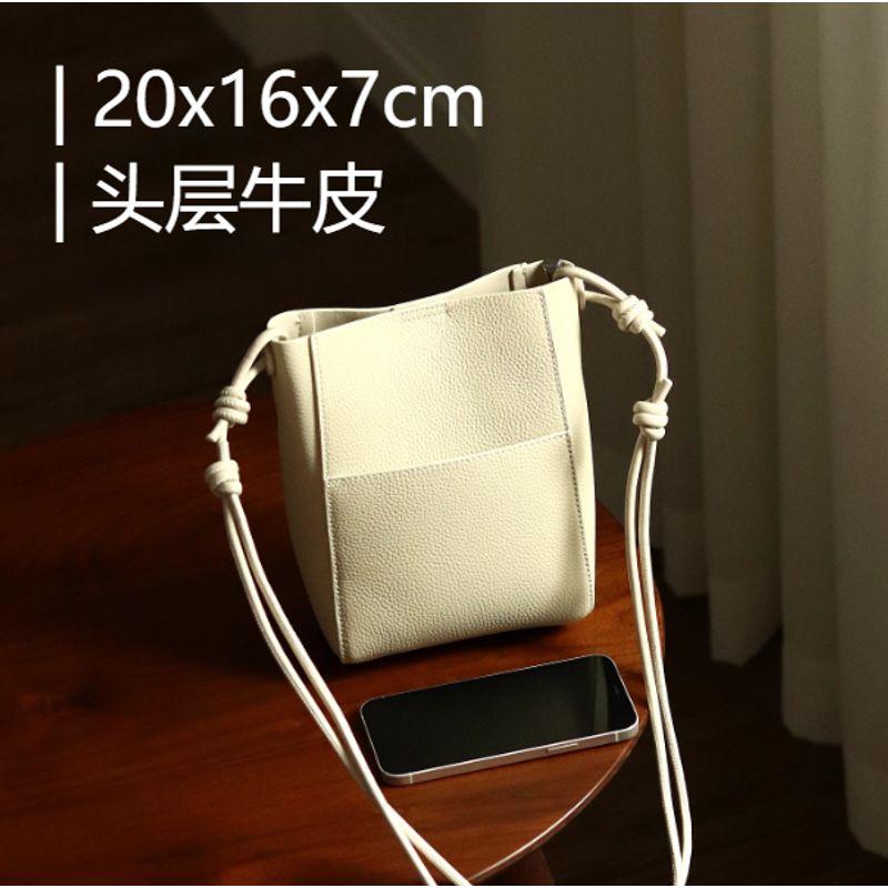 [Clearance Special Offer] First Layer Cowhide Women Bag Genuine Leather Bag Skeleton-Skin