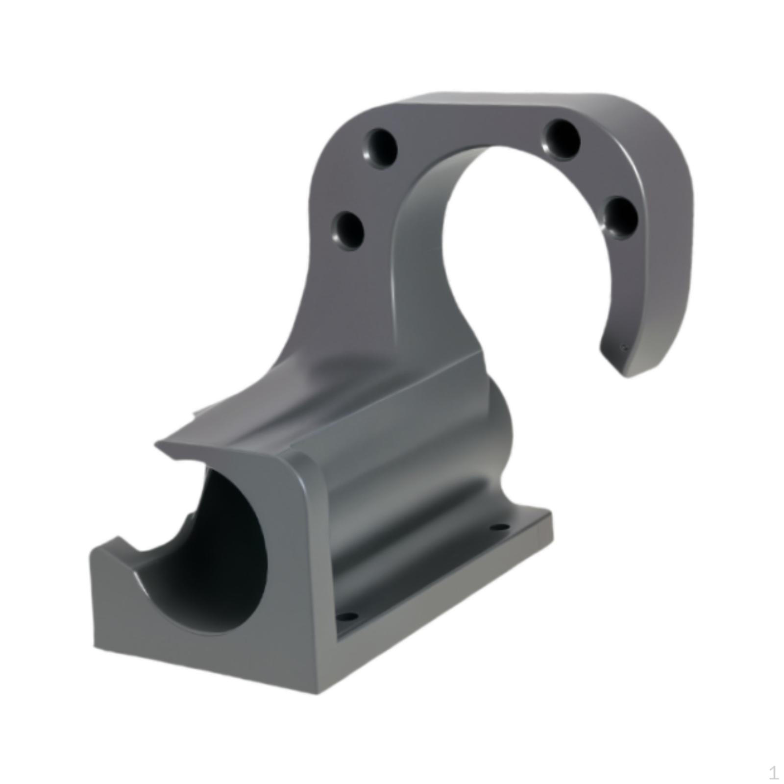 

Кронштейн для держателя шланга для мойки автомобиля, простая установка, настенный, прочный, садовый, для хранения темно-серого