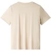 Calvin Klein Cooling Antibacterial Ice Beauty Series Soft Breathable Home Short Sleeve Pajama Top Women Tops Oat-Milk AD0007ACI
