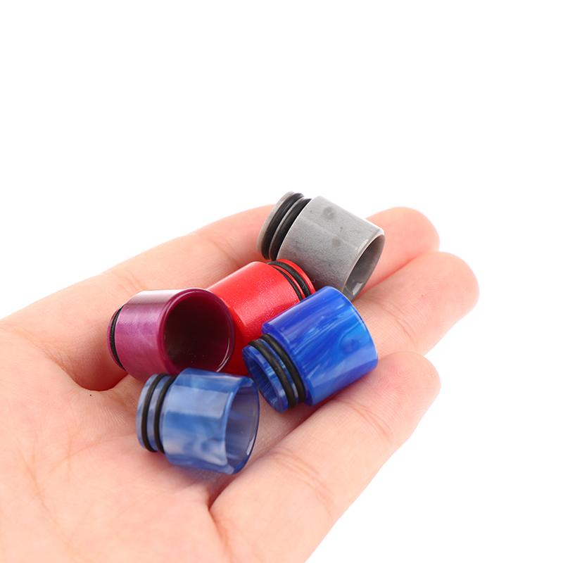 810 Drip Tips Resin 810 Wide Bore Drip Tips Replacement Standard Drip Tip Cover Connector For Ice Maker Coffee Mod Machine Favors