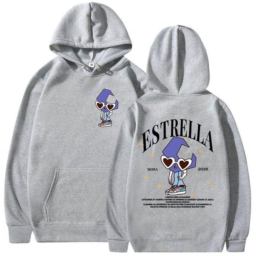 Singer Mora Tour  Fans Hoodie Men Women Loose Fleece Fashion Pullover Sweatshirt High Quality Autumn/Winter Oversized Hooded