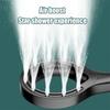 1-3Pcs Ring-shaped ABS Large Panel Spray Water-saving Shower Head Anti-blocking Handheld Bath Showerhead Rainfall Shower Set