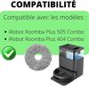 Wipe - PHONILLICO - Roomba Plus 505/404 Combo - Set of 6 - Washable - Microfiber
