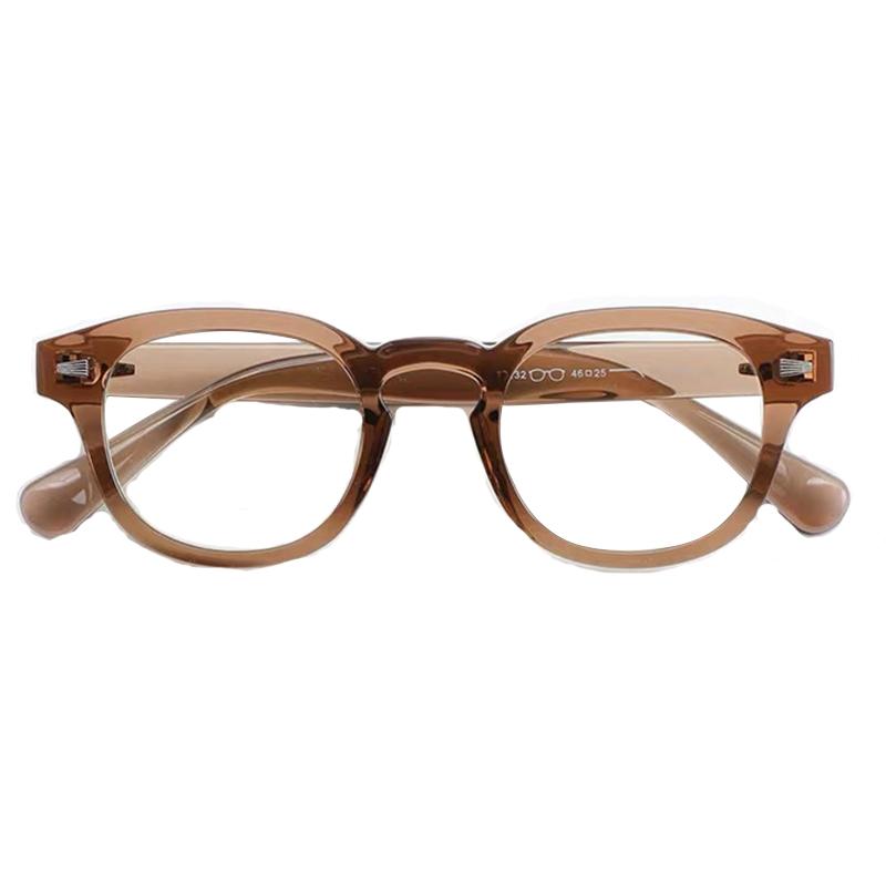 Anti Blaulicht Mode Klassische Lesebrille Herren Luxusmarke Nieten Grün Quadratische Brillenfassungen Optische Computerbrille