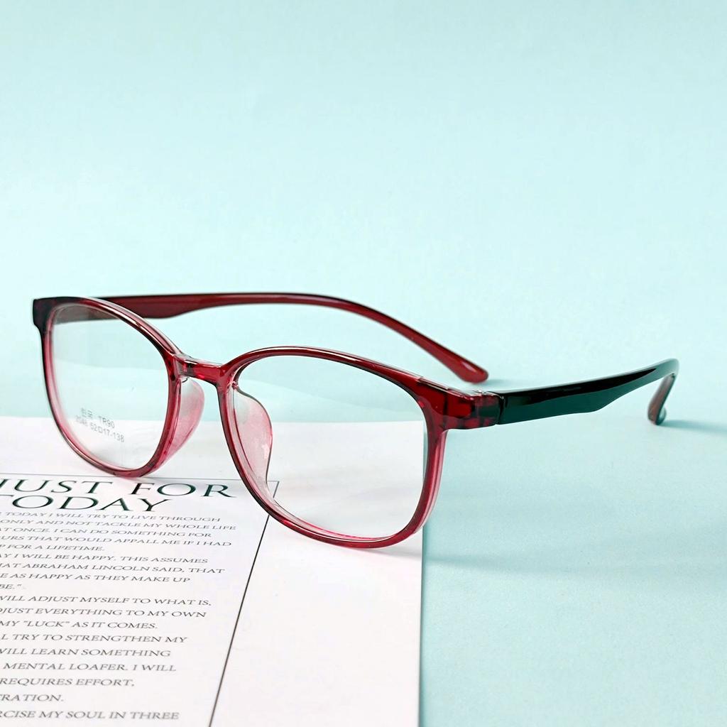 Adult Korean Preferred Material Ultra-Light Super Elastic Tr90 Men'S And Women'S Myopia Glasses Frame 2046