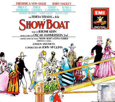 CD HAMMERSTEIN-KERN - FREDERICA VON ST - Show Boat CDS7491082 EMI Digital 1988 US Classical Used