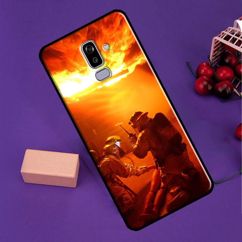 Firefighter Fire Fireman For Samsung Galaxy M06 M31 M11 M13 M53 M12 M32 M52 M35 M55 M15 M14 M34 M54 M16 M36 M56 Case