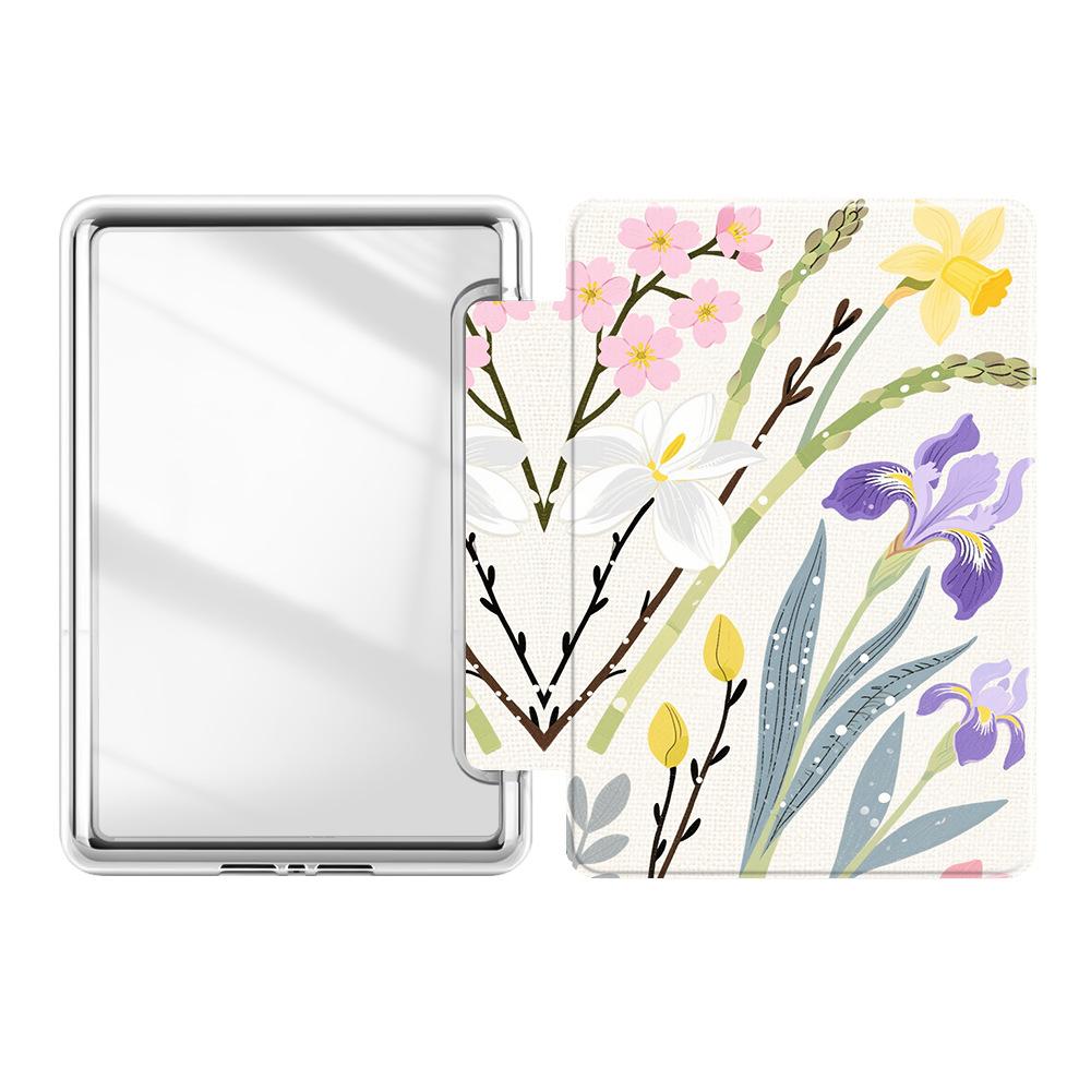 Case for Kobo Clara Colour/BW  (2024) 6-inch Transparent shell ,magnetic side attachment