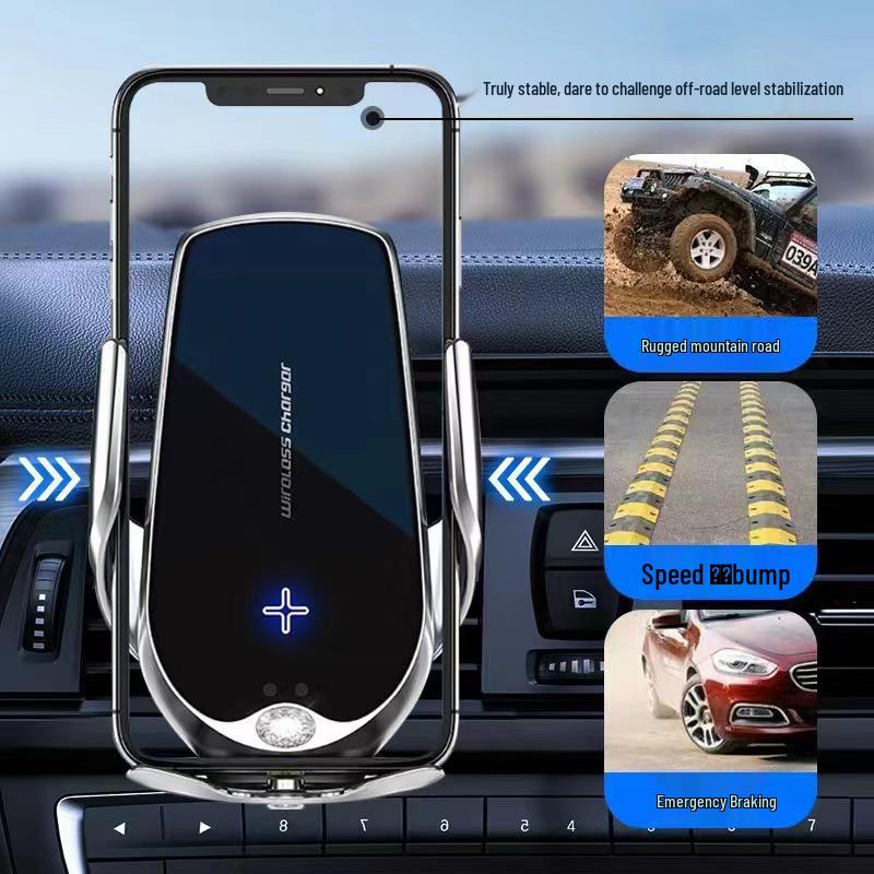 Fully Automatic Multifunctional Car Air Vent Phone Holder with Perfume Aroma Spray