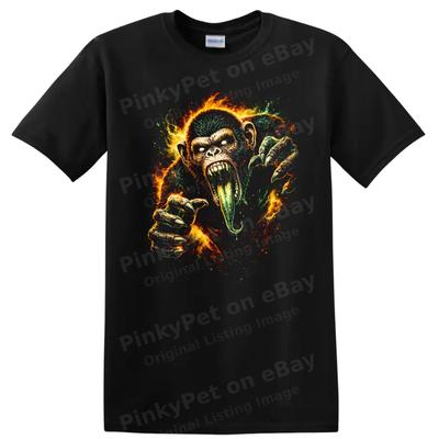 Fierce Gorilla T Shirt Wild Animal Graphic Tee for Nature Lovers and Adventurers