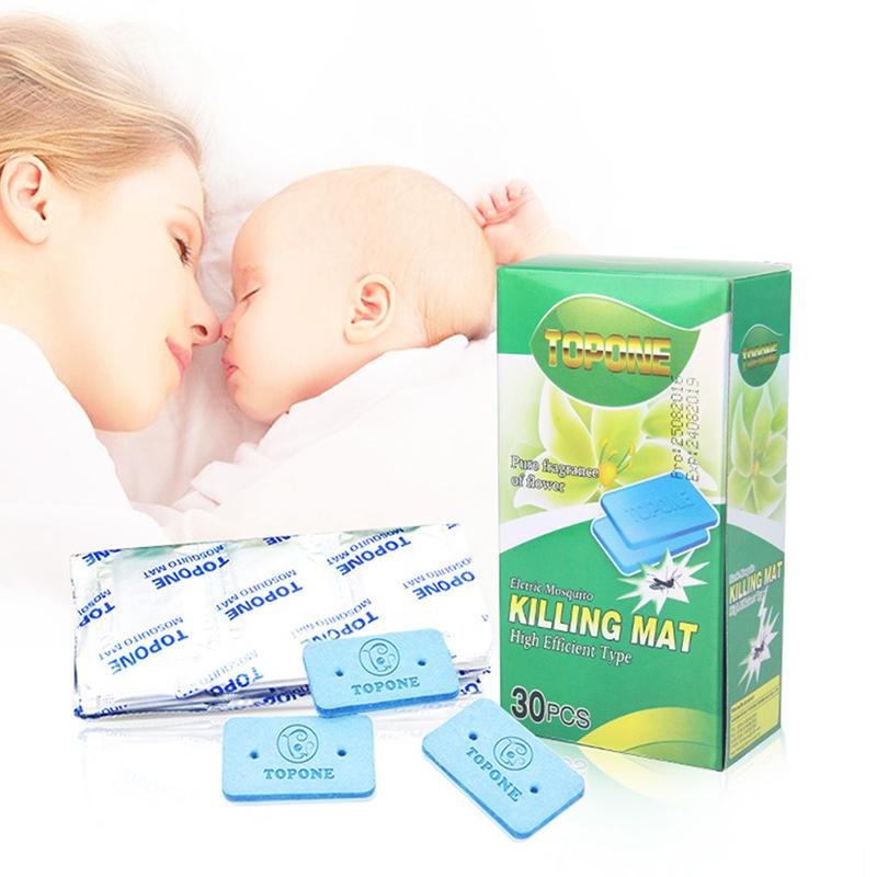 30Pcs Mosquito Repellent Insect Bite Mat Tablet Refill Replace Pest Repeller