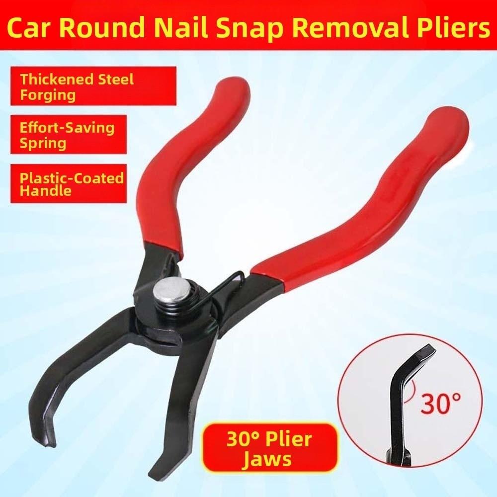 2pcs Anti-slip 30 Degree Pliers PVC V-shaped Remover Pliers Upholstery Remover Clamp Household