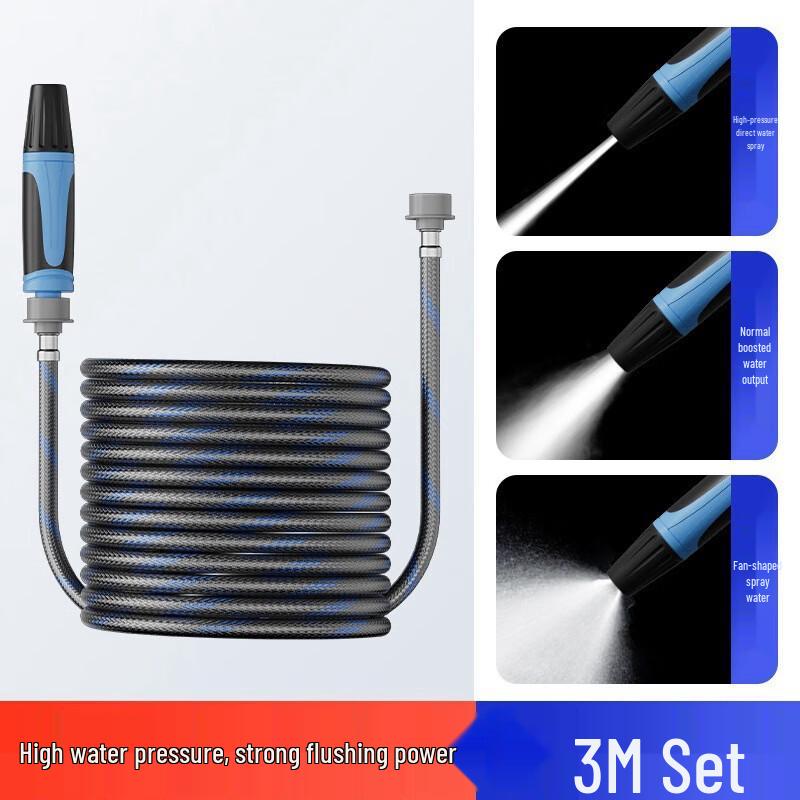 Taoli High-Pressure Anti-Tangle Water Hose & Spray Gun