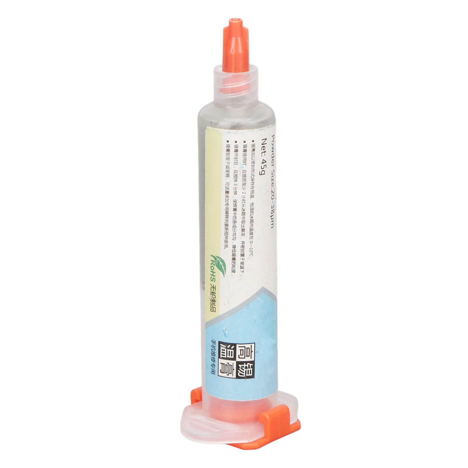 

Паста для оловянного припоя Sn96.5 Ag3 Cu0.5 Высокотемпературная паста для поддержания сильной адгезии для телевизоров