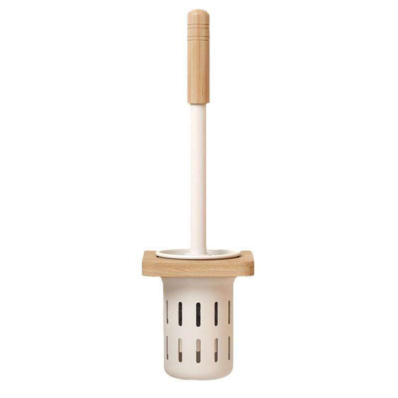Toilet brush household no dead angle toilet brush set wall mounted toilet storage rack bathroom accessories cleaning