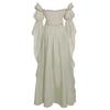 Women's Color Court Dress for Stage Performance