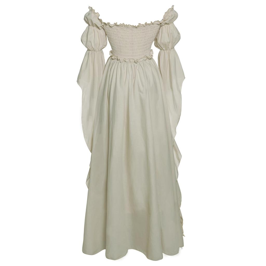 Women's Color Court Dress for Stage Performance