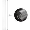 4PCS Rigid PETG Tube 50mm (2") OD X 2mm Wall Thickness, 16.5" Length PC Rigid Round Clear Tubing Unbreakable Polycarbonate Tubing Chemical Resistant