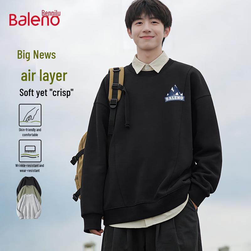 Baleno Men s 320g Heavyweight Crewneck Sweatshirt L