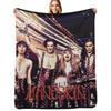 Maneskin Glamrock Rock Band Throw Blanket Ultra Plush Cozy Blanket for Napping Sleeping
